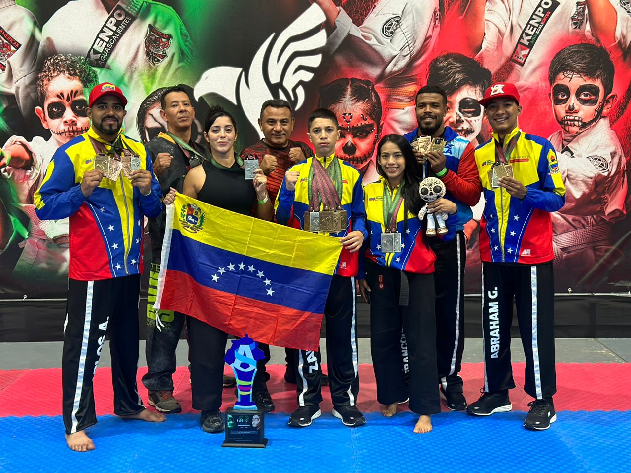 Kenpo venezolano conquistó México en Mundial de IKC