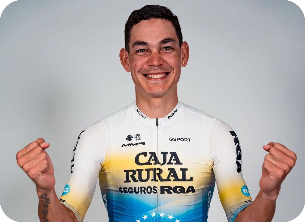 Orluis Aular: Nuevo compromiso ciclístico con el Caja Rural-RGA en Francia