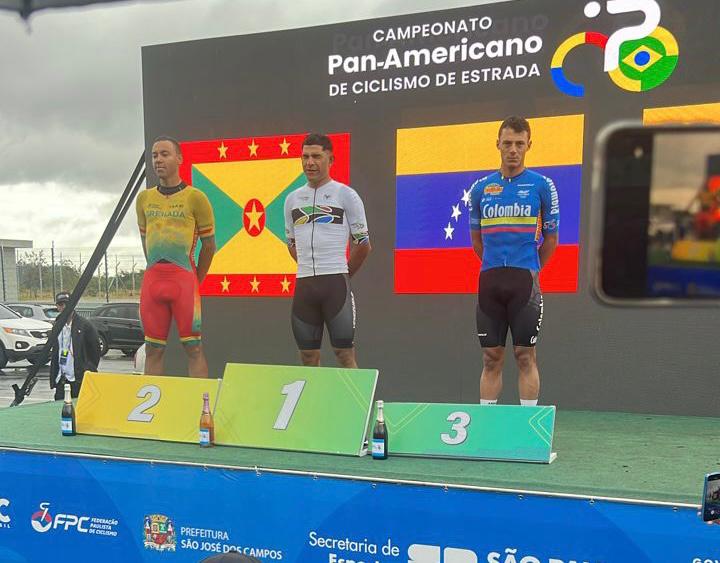 Leangel Linarez conquistó el fondo en Panamericano de ciclismo brasileño