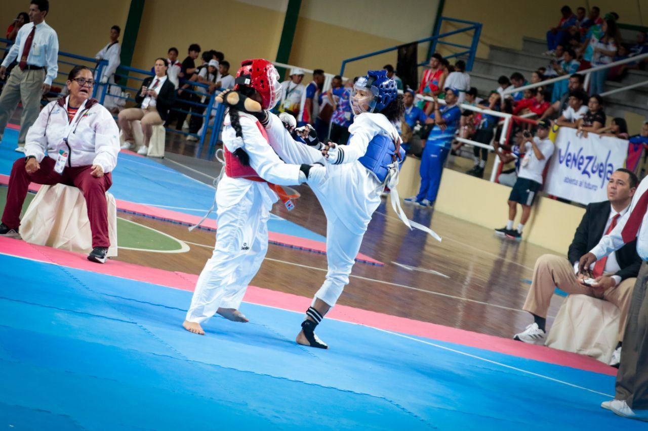 Marian Montilla se lució en taekwondo