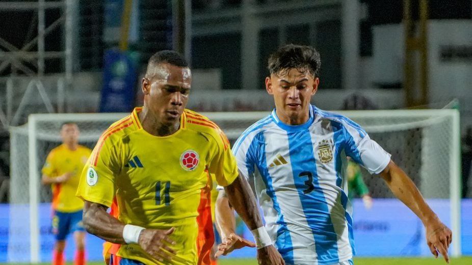 Colombia y Argentina empatan en un apasionante duelo en el Sudamericano Sub-20