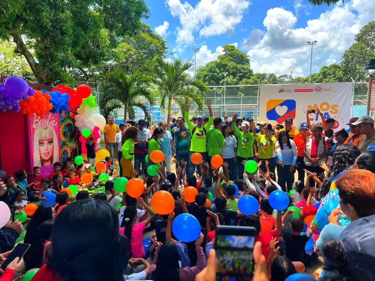 Más de 4 millones de niños atendidos en el Plan vacacional comunitario Mostacho Fest 2024