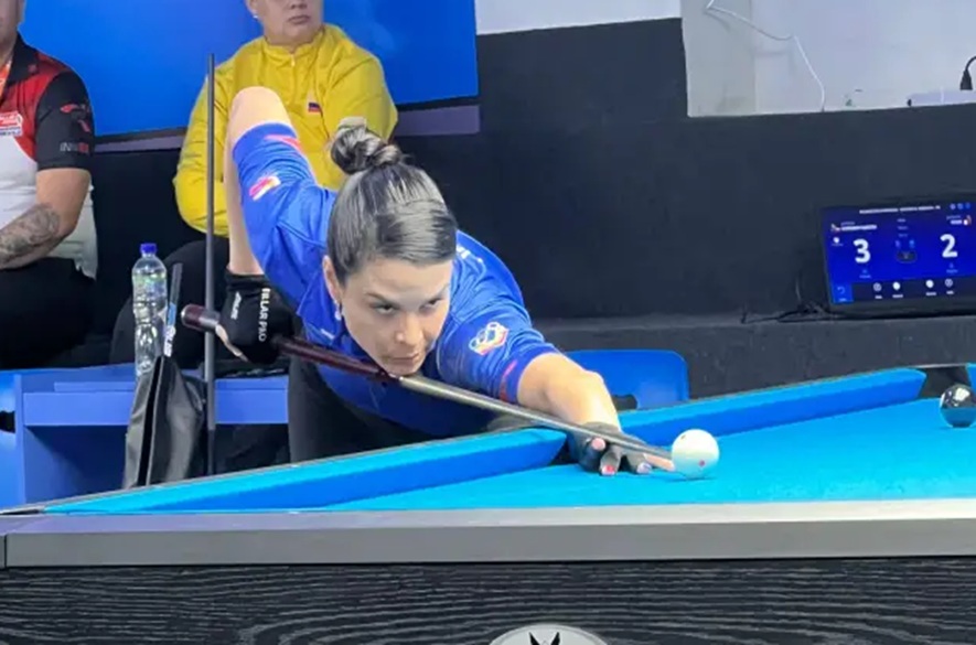 Espinoza sobresalió en Nacional de Billar