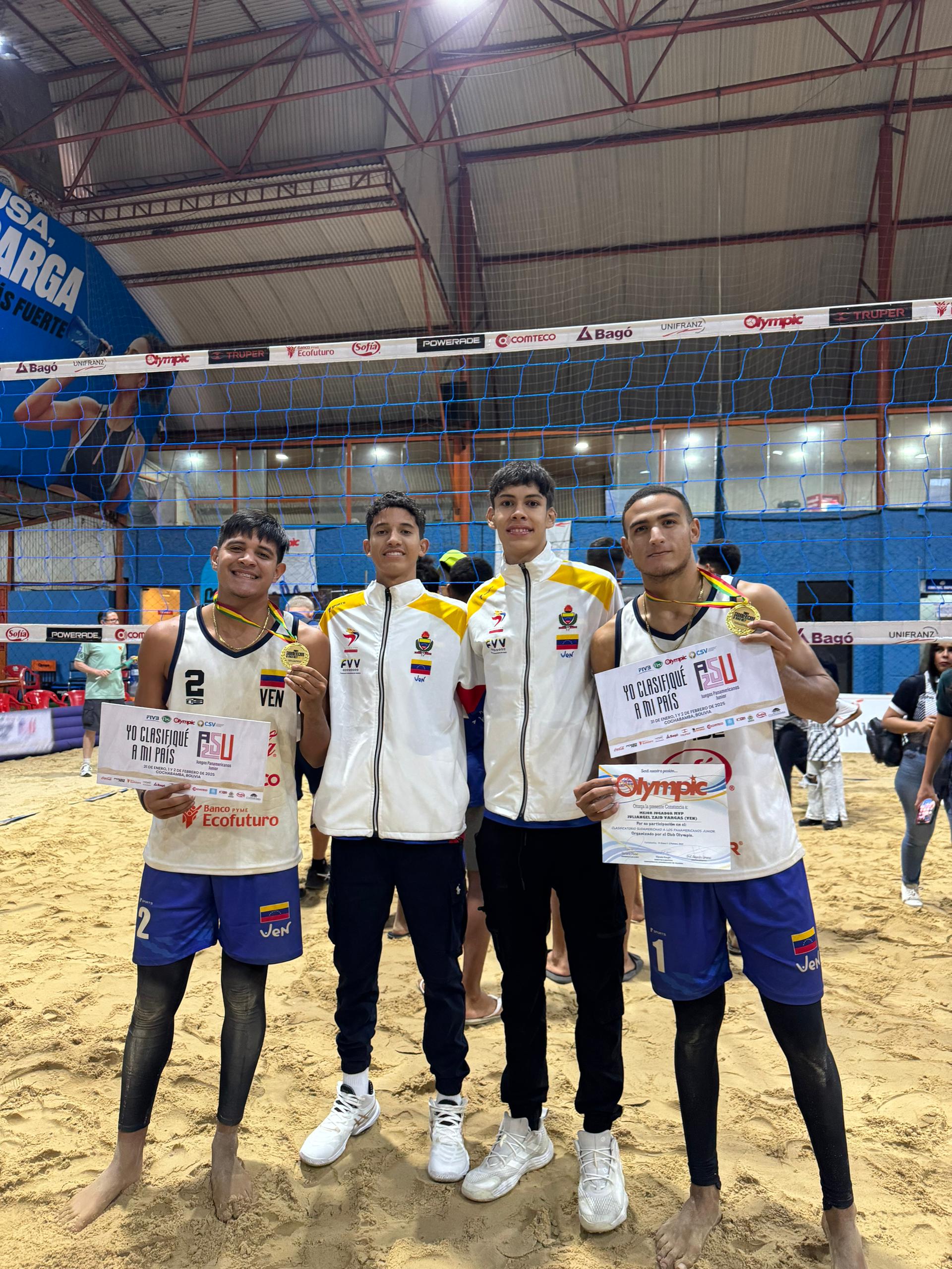 Voleibol de playa dirá presente en los Panam Junior 2025