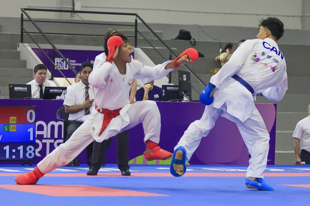 Castro cumplió la misión con oro en karate