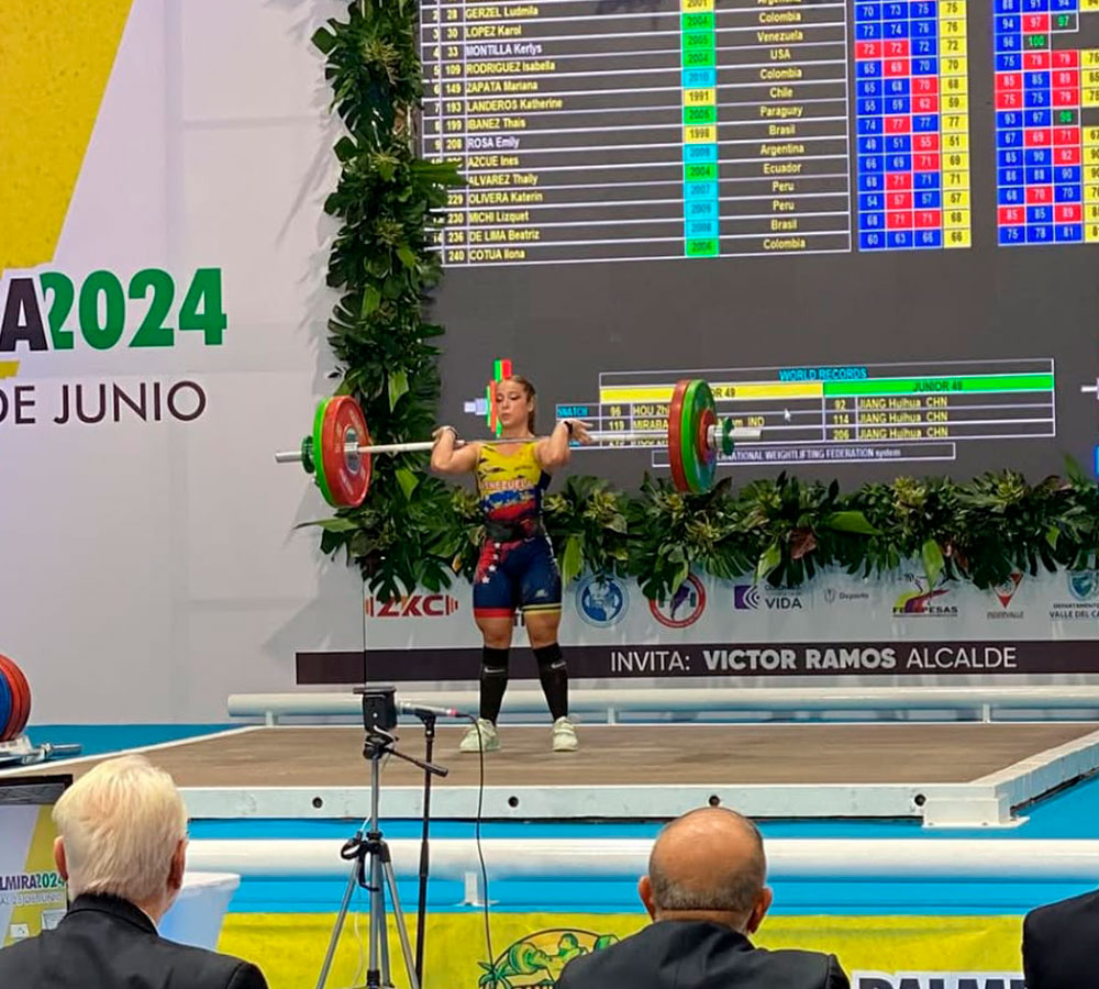 Venezuela arrasó en Panamericano de Pesas Junior
