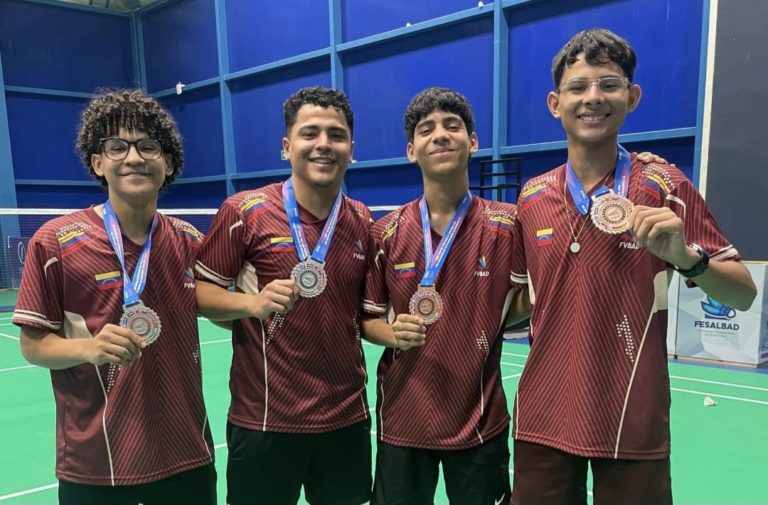 El bádminton venezolano triunfó en El Salvador