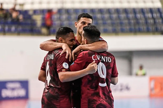 Vinotinto futsal debuta por partida doble en la Liga Evolución