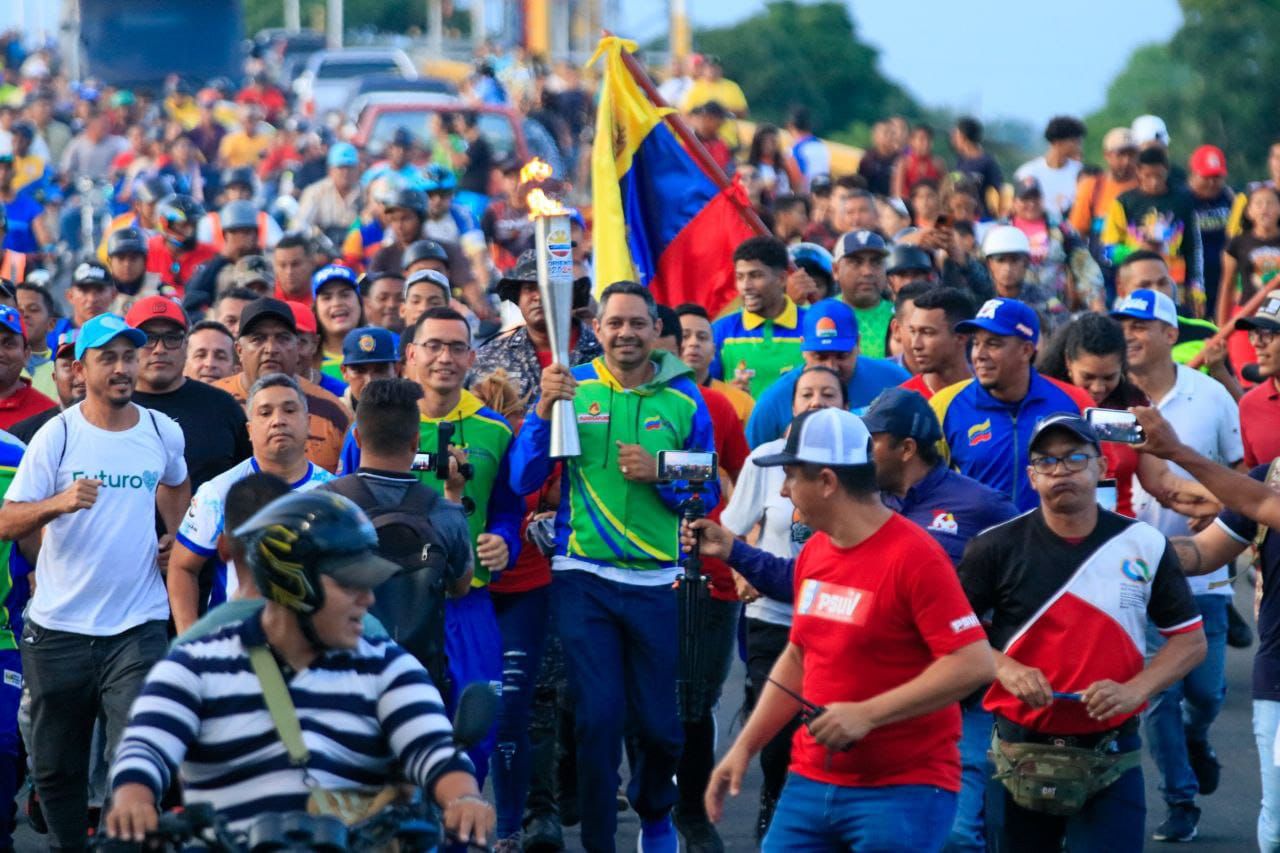 Apure brilló con la antorcha de los Juegos Nacionales y Paranacionales