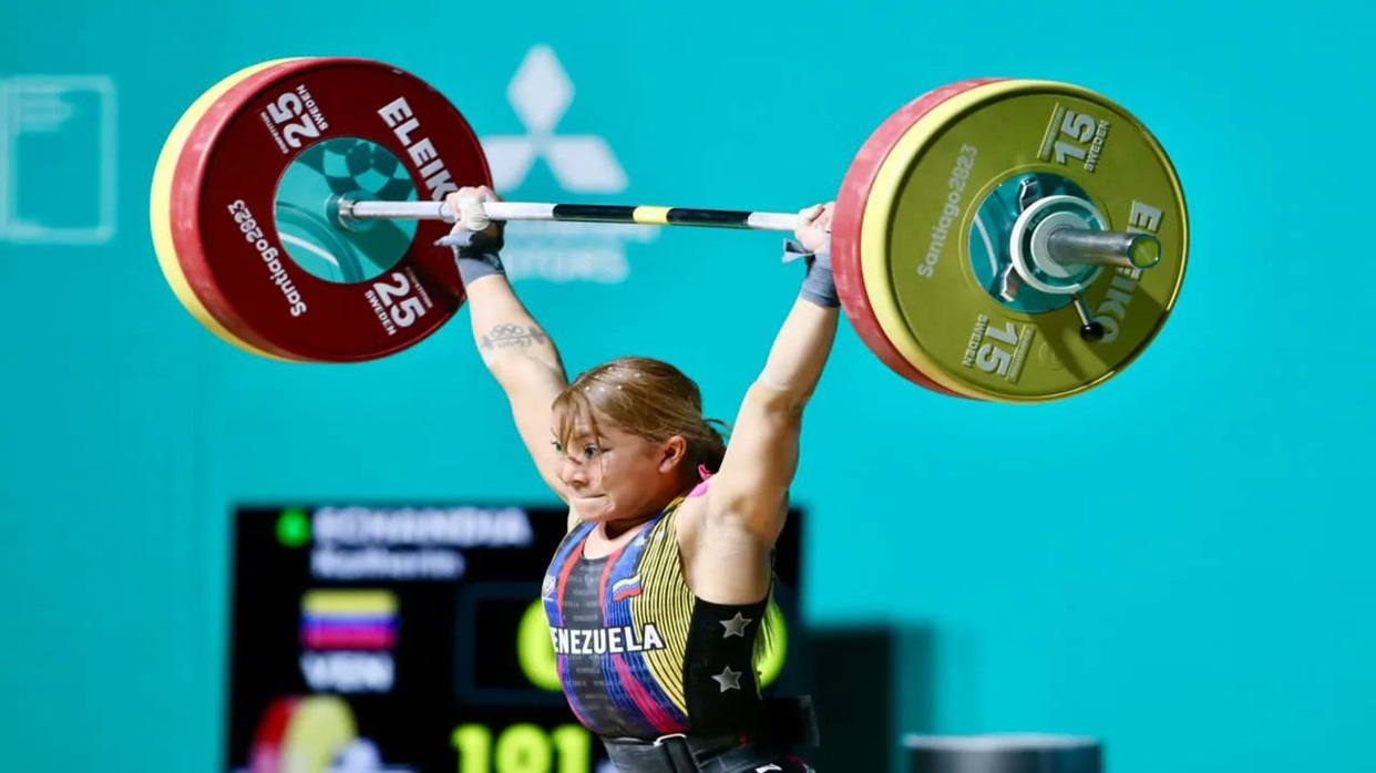 Pesista Katherin Echandía clasificó a Juegos Olímpicos de París