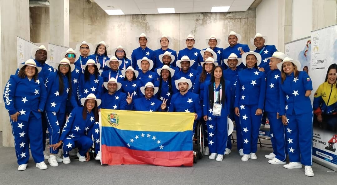 Venezuela desfiló en la XVII edición de los Juegos Paralímpicos 2024