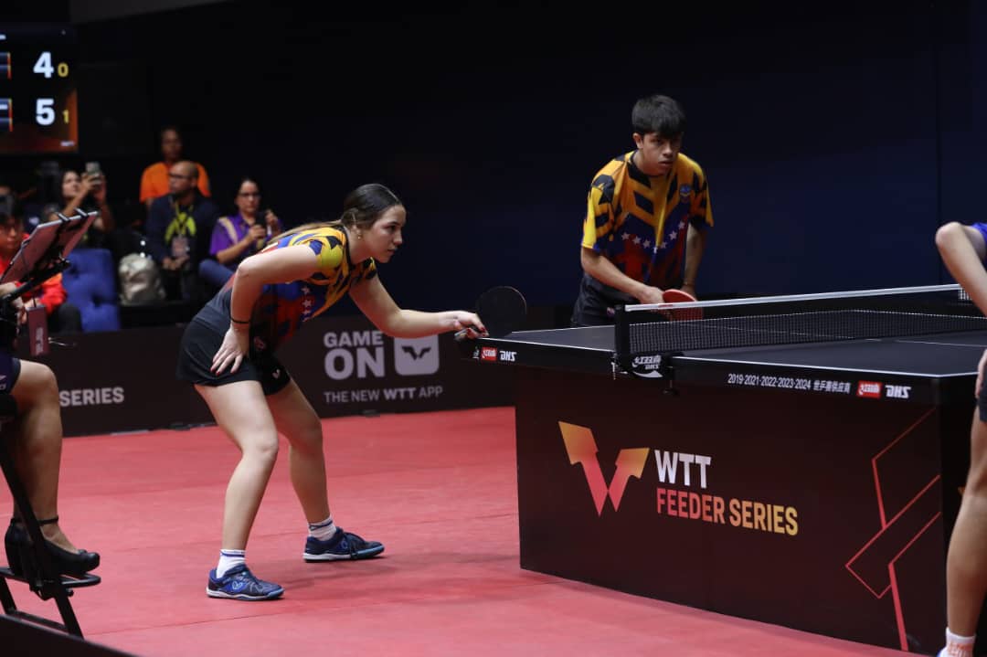 Victoria histórica de Venezuela ante China en el WTT Feeder
