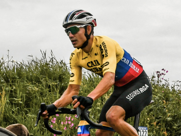 Casi una etapa para Orluis Aular en la Vuelta a Cataluña 2024