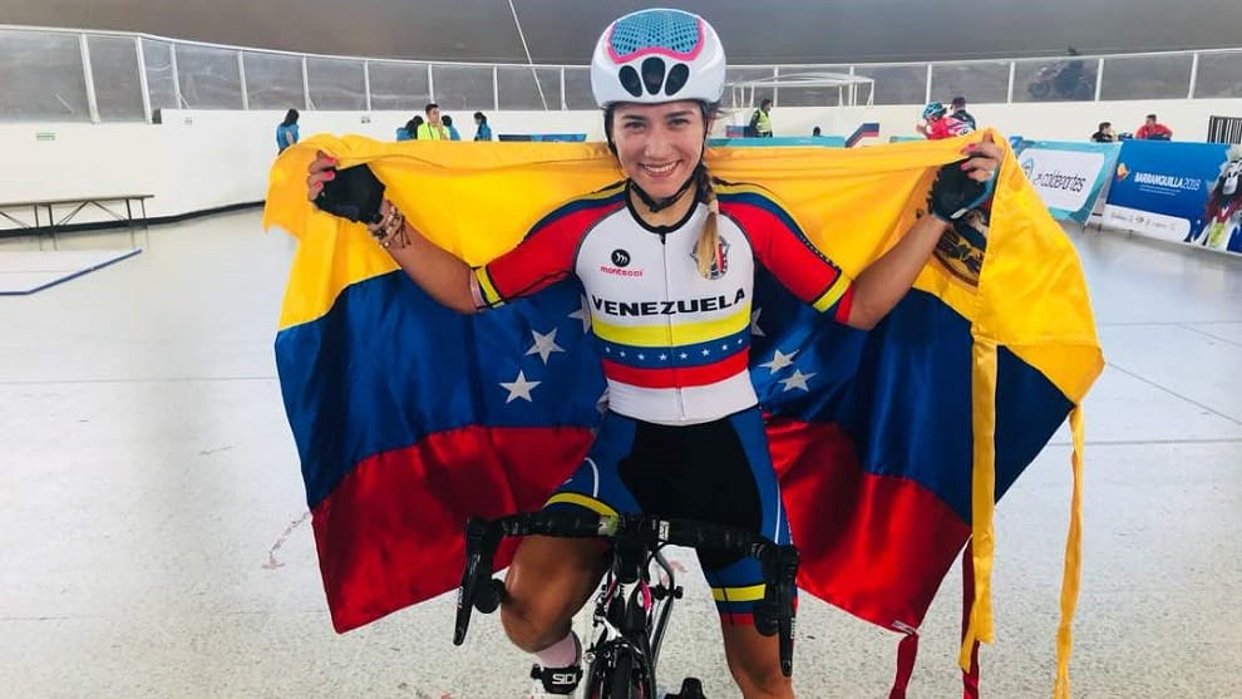 Lilibeth Chacón subió al podio de la contrarreloj 